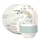 Corelle® Wildflower Scatter 32-piece Dinnerware Set, Service for 8