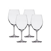 Lucaris Bangkok Bliss Bordeaux Glasses (4-Pieces), 25-ounce, Dishwasher Safe, Lead-free Crystalline