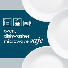 Corelle® Square Splendor 10.5" Dinner Plates, 6-pack