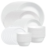 Corelle® Winter Frost White 66-piece Dinnerware Set, Service for 12