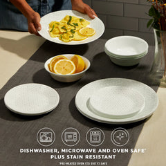Corelle® Knox 18-piece Dinnerware Set, Service for 6