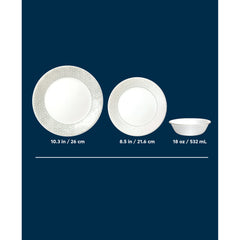 Corelle® Knox 12-piece Dinnerware Set, Service for 4
