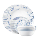 Corelle® Darlington 12-piece Dinnerware Set, Service for 4
