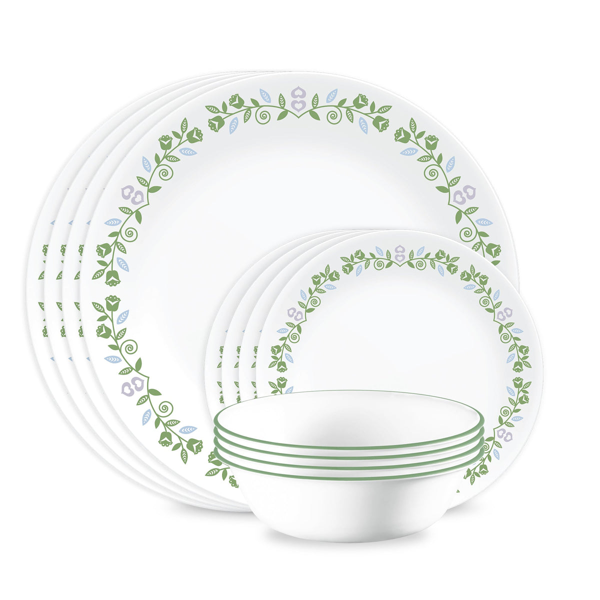 Corelle® Bryndle 12-Piece Glass Dinnerware Set, Service for 4
