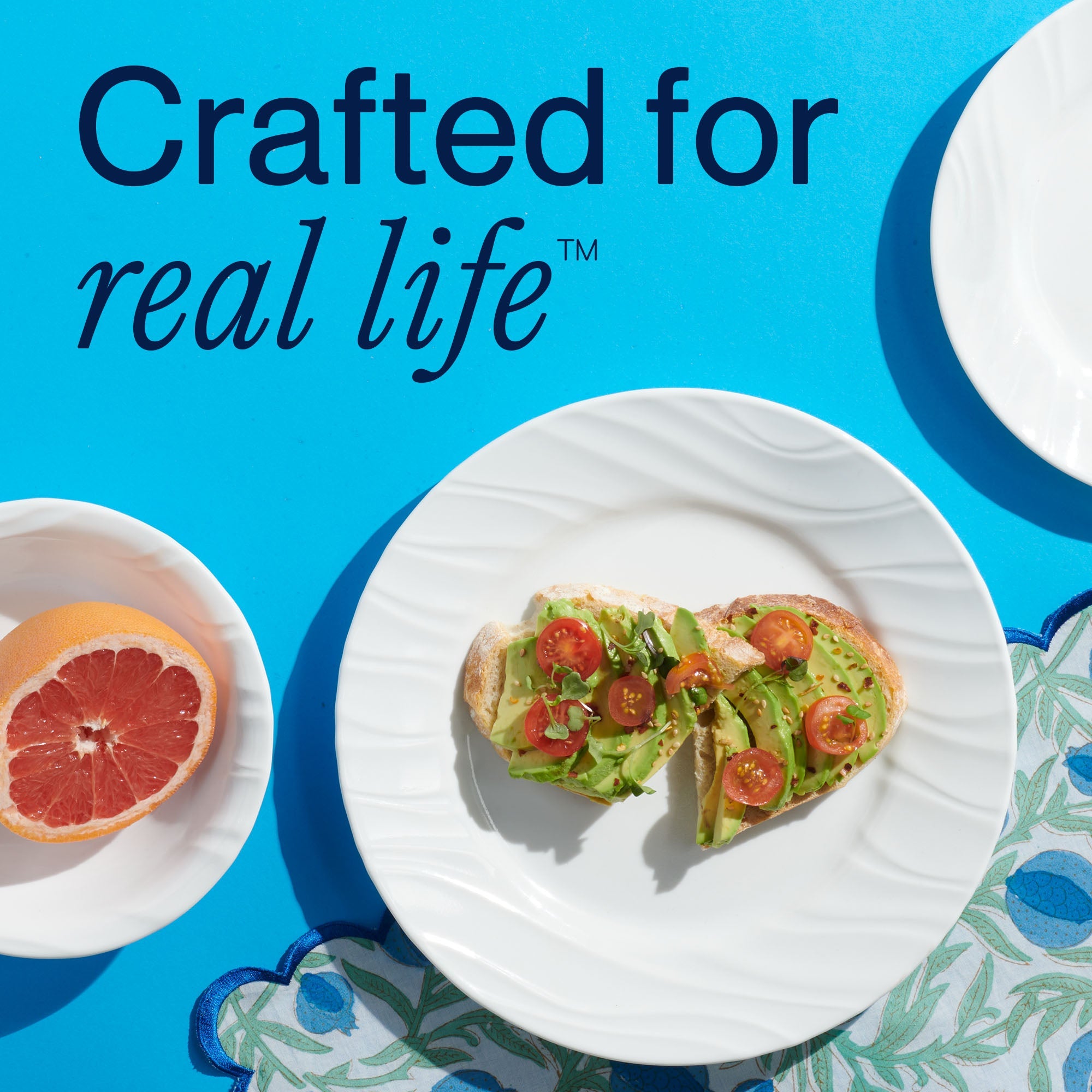 Corelle® Swept 18-piece Dinnerware Set, Service for 6