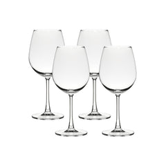 Ocean Glass Matera Red Wine Glasses (4-Pieces), 20-ounce, dishwasher safe