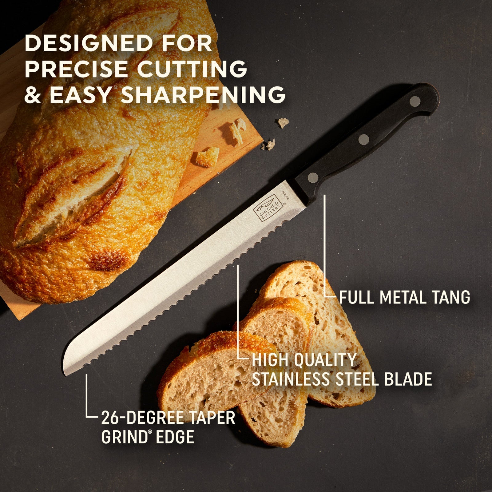 Chicago Cutlery® Essentials 8" Bread Knife