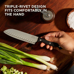Chicago Cutlery® Essentials™ 2-piece Santoku / Partoku Knife Set