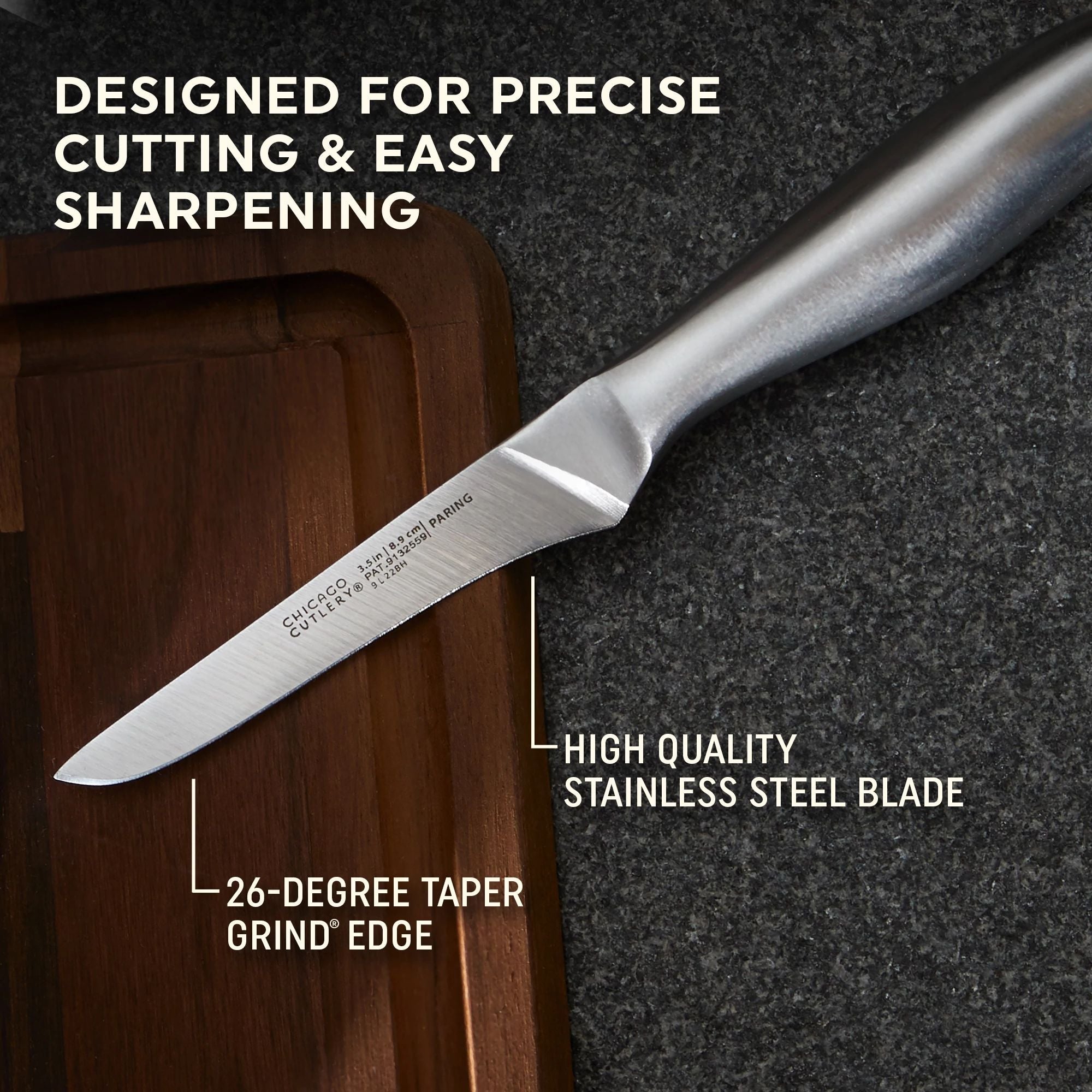 Chicago Cutlery® Insignia Steel™ 3-piece Knife Set