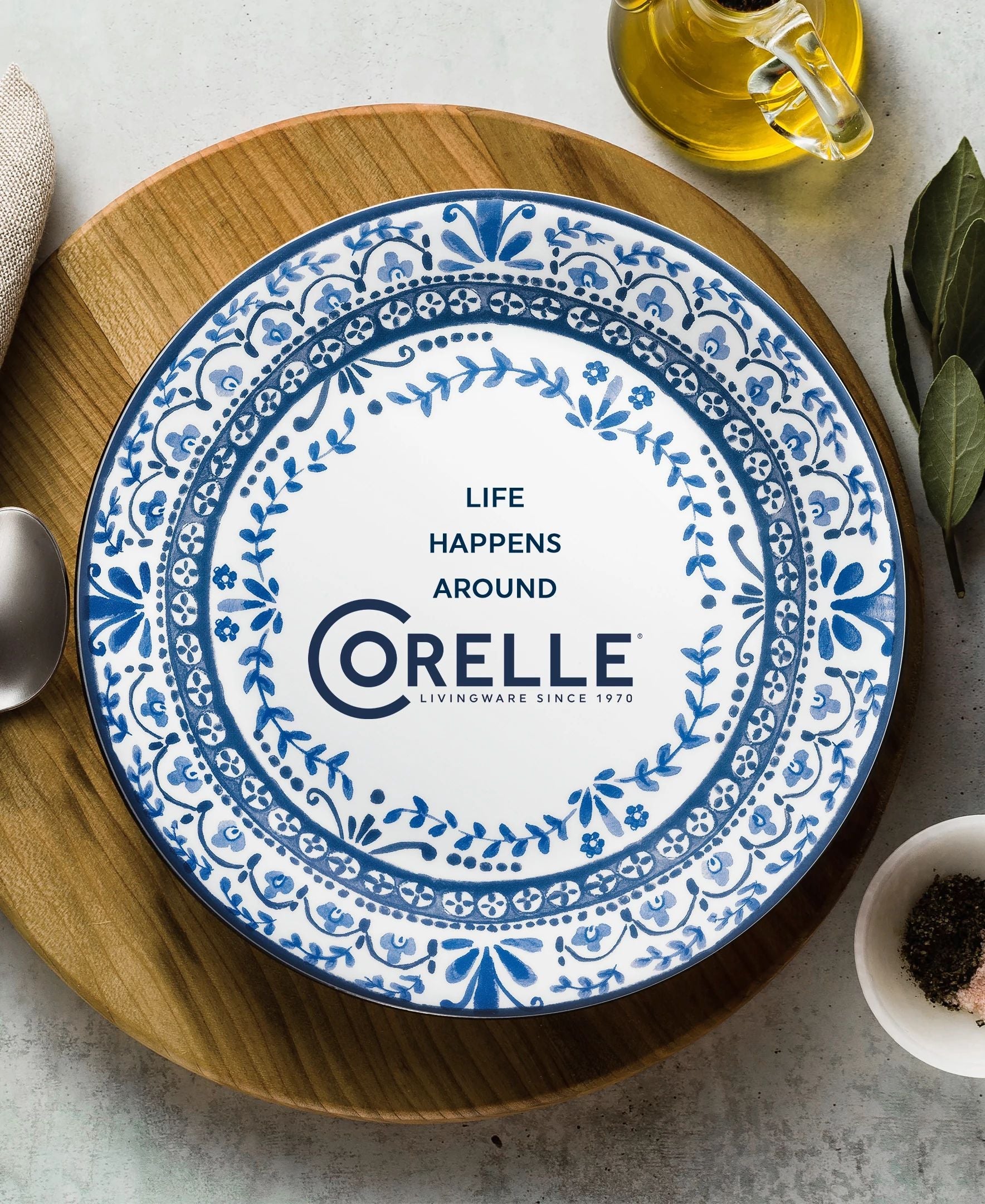 Corelle® Portofino 6.75” Appetizer Plate