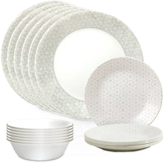 Corelle® Knox 18-piece Dinnerware Set, Service for 6