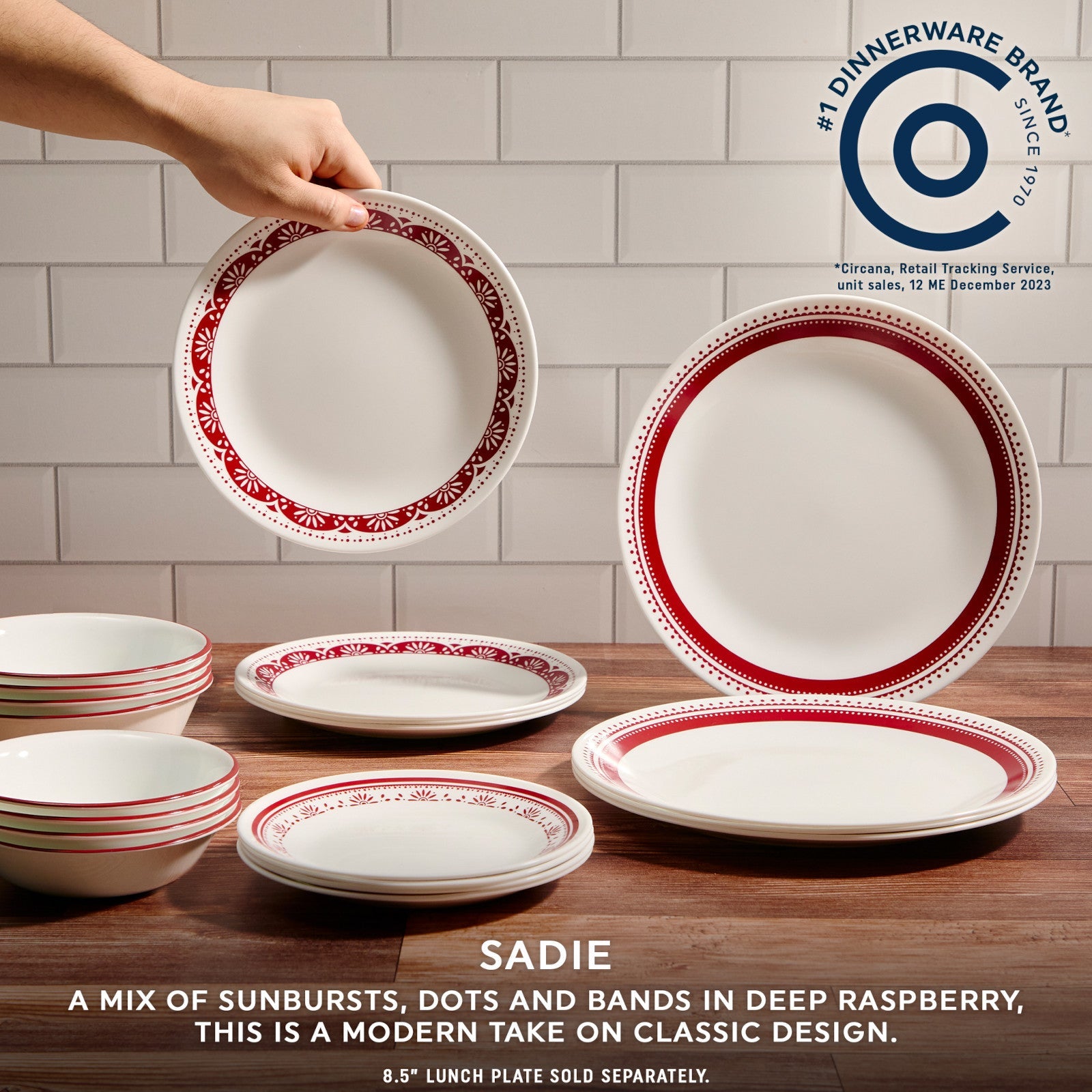 Corelle® Sadie 16-piece Dinnerware Set, Service for 4