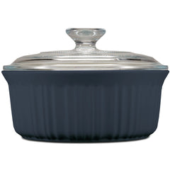 CorningWare® French Colors 1.5-quart Round Baking Dish, Navy