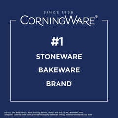 CorningWare® French White® 2.5-quart Oval Casserole Dish