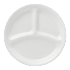 Corelle® Winter Frost White 8.5" Divided Salad Plate